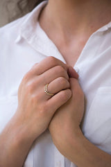 Big Crown Diamond Ring