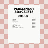 Permanent Bracelet Deposit