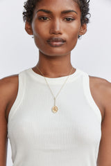 Flying Pig Drop Necklace