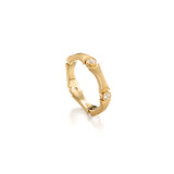 Gold Diamond Stability Ring