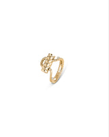 Gold Latch Ring