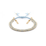 Aqua Fringe Bracelet