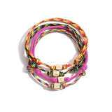 FORTUNE DICE SPINNER BRACELET - BUBBLEGUM