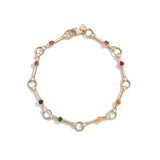 THE PATHWAY BRACELET - rainbow sapphire