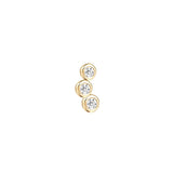 3 Round Diamond Piercing
