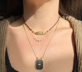 Evil Eye Baby Locket Necklace