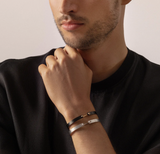 'His' Black Titanium Bangle