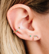 Emerald Stud Earrings