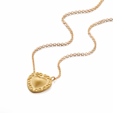 Pure Gold Infinity Heart Necklace
