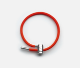 Titanium & Orange Cord, Medium
Clasp Sold Separately