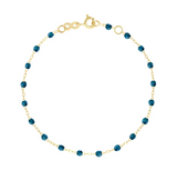 18k yellow gold classic Gigi bracelet in jungle, 6.7"