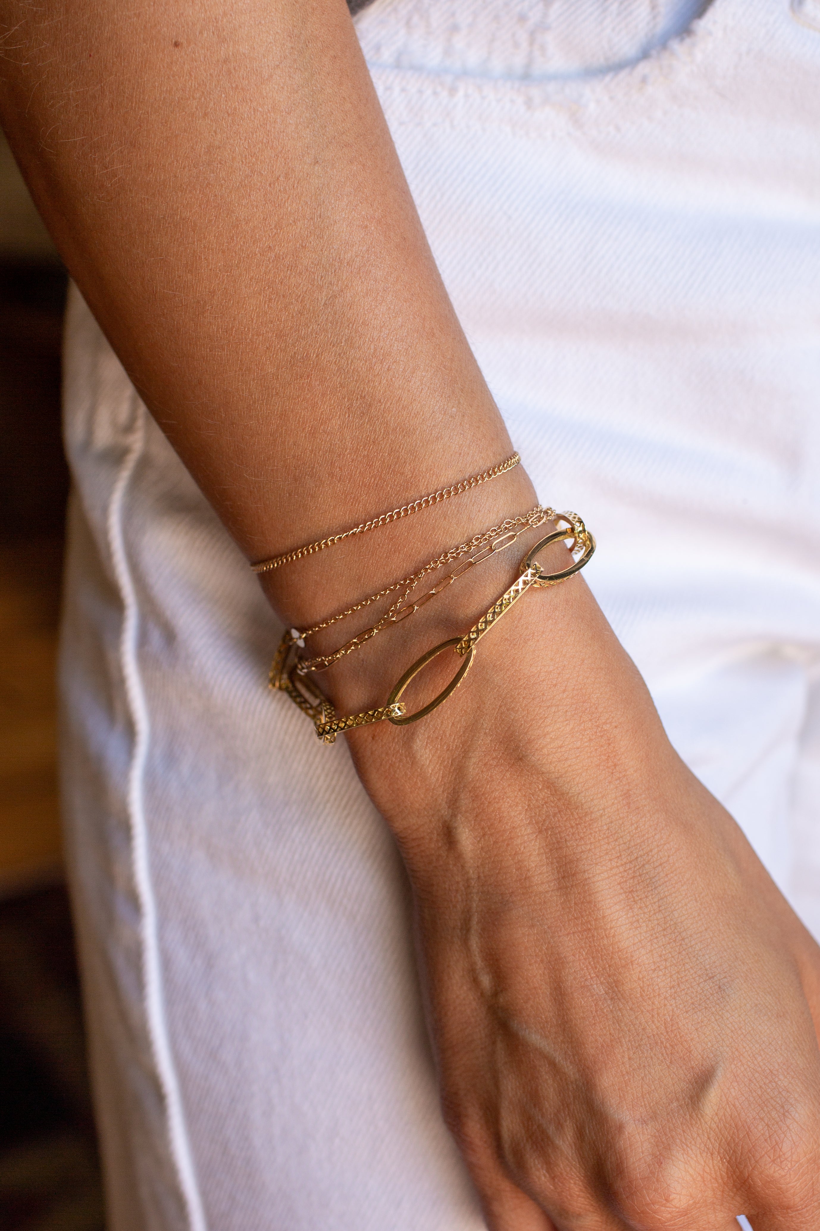 Gold Staples – Metalmark Fine Jewelry