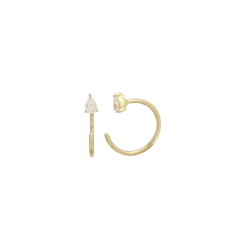 Diamond Pear Open Huggies