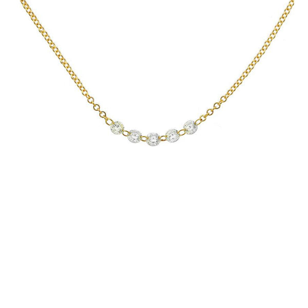 5 Diamond Necklace