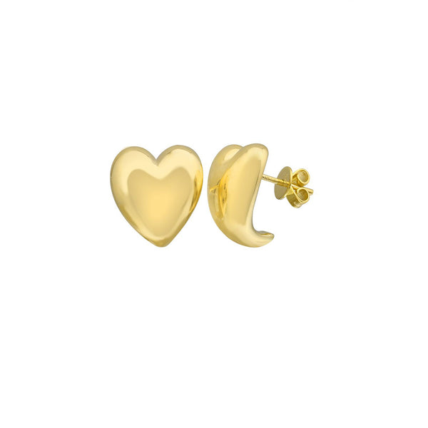 Puffy Heart Earrings