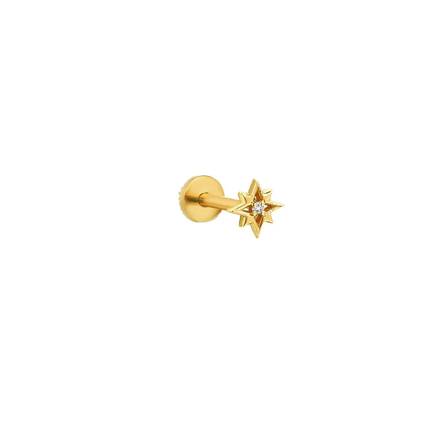 Baby Starlet Diamond Piercing Earring