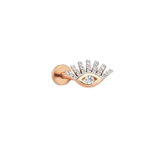 Diamond Evil Eye Piercing