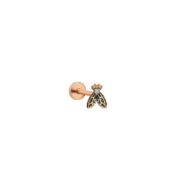 Mosquito Diamond Piercing Earring