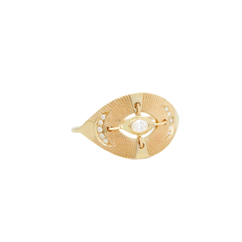 Diamond Eye Ring