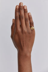 Swan Signet Ring