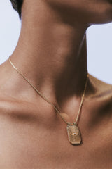 Grand Peace Scapular Pendant Necklace