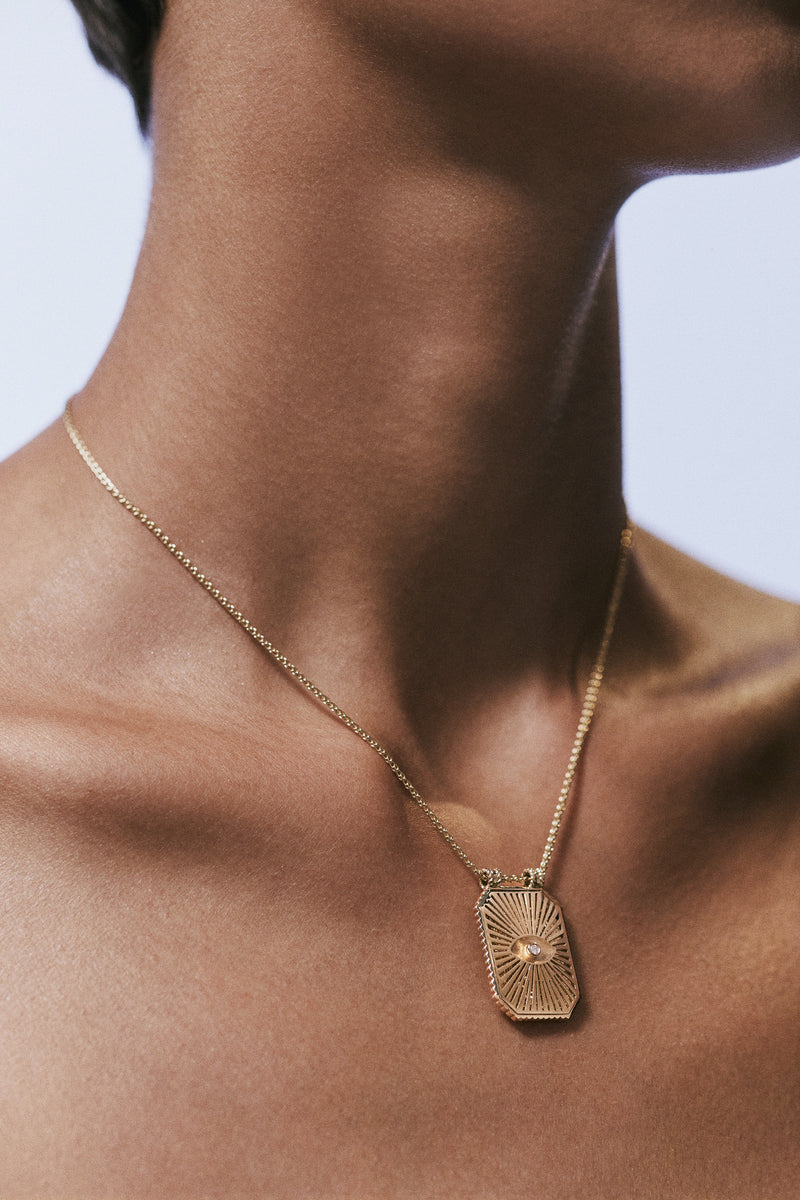 Grand Peace Scapular Pendant Necklace