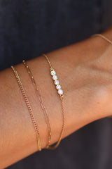 Circle of 5th's Diamond Bar Bracelet