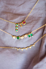 Triple Station Riviera Necklace