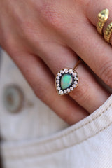 Pear Shaped Opal Ring