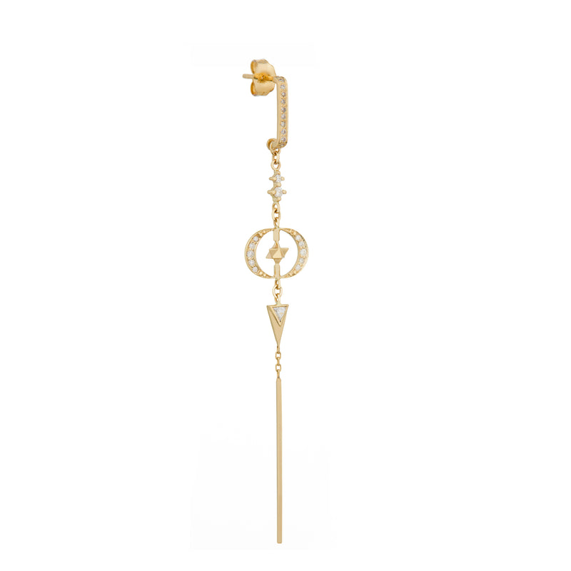 Long Merkabah Earrings