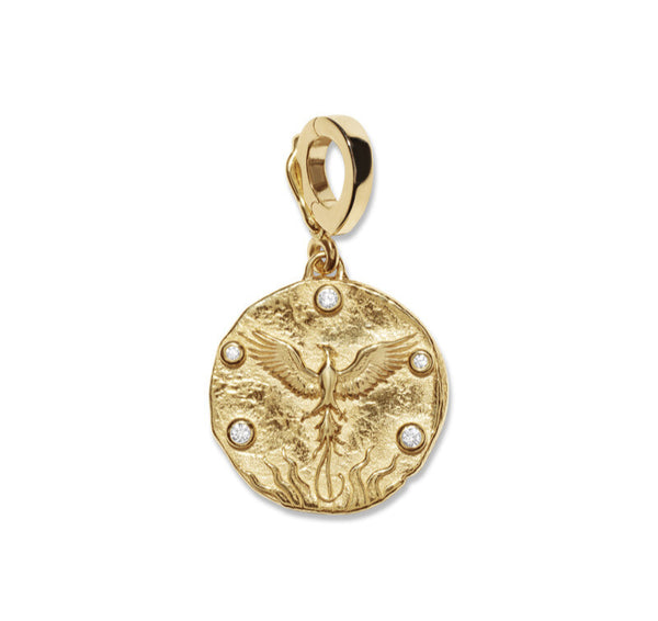 Small Phoenix Rising Coin