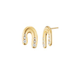 Chubby Curved Earrings