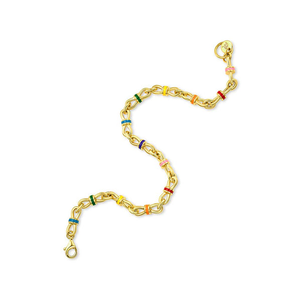 Figure 8 Enamel Chain Bracelet