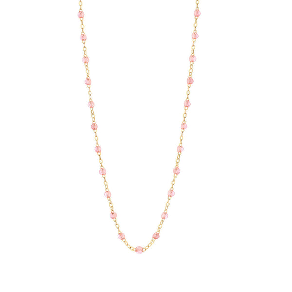 18k yellow gold classic Gigi necklace in Rosee