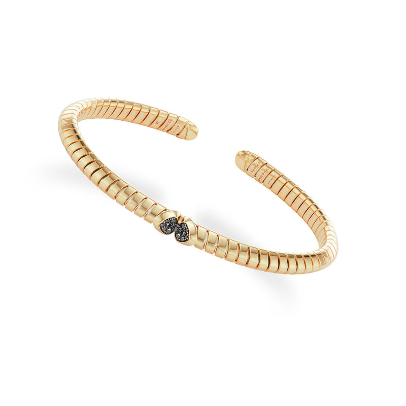 Trisolina Black Diamond Bangle