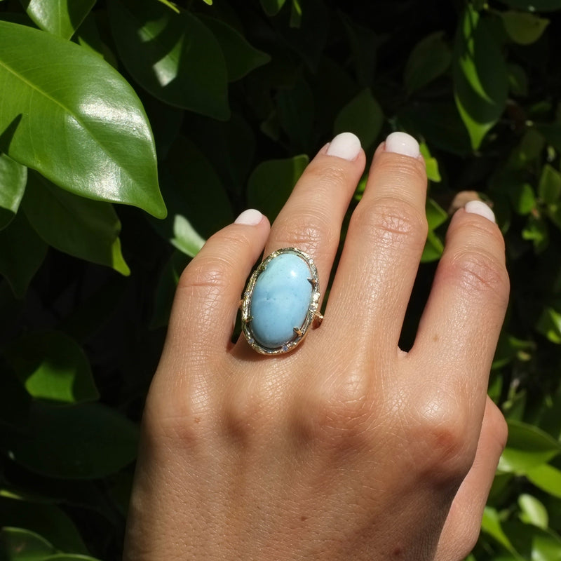 Turquoise Cloud Ring