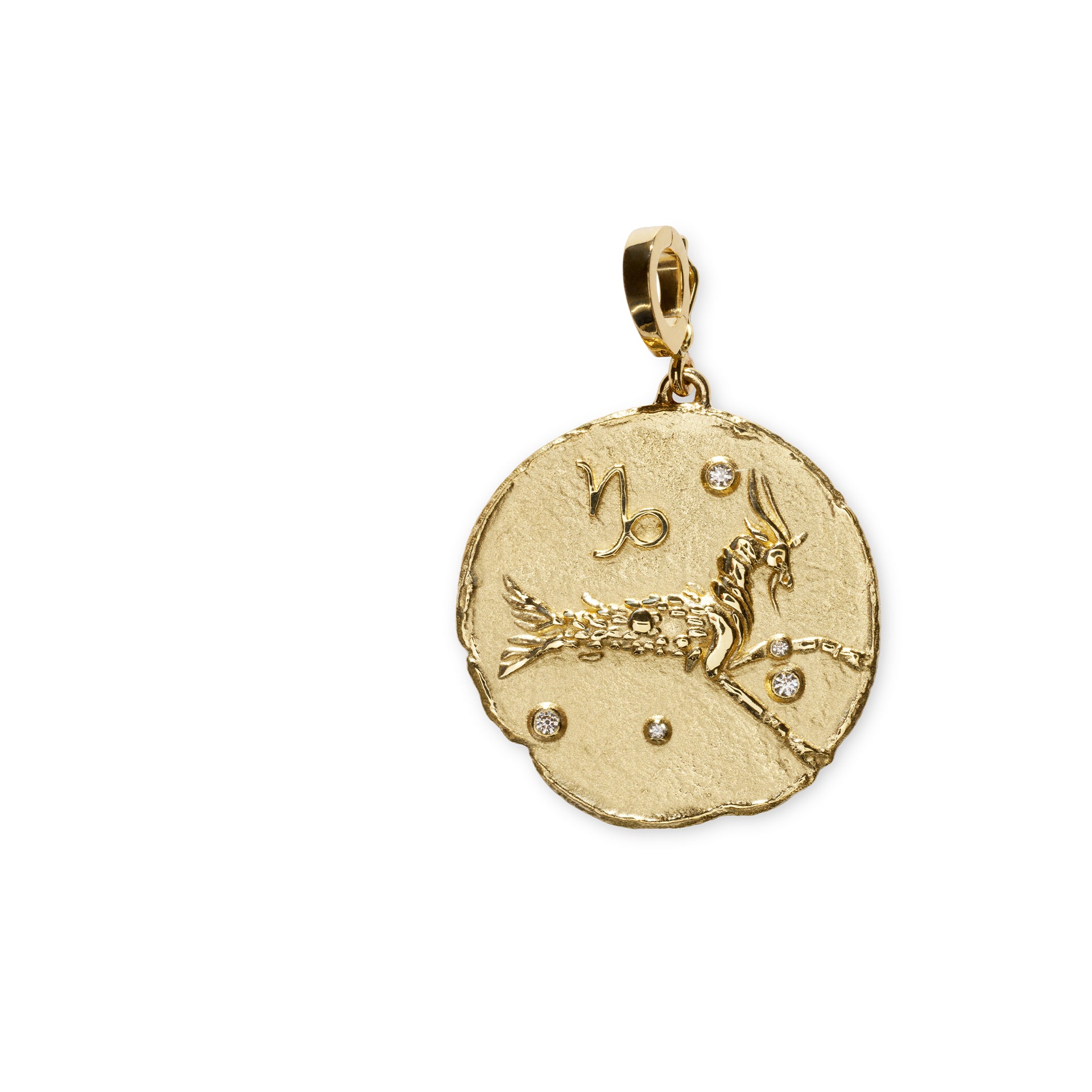 CAPRICORNLARGECOIN Metalmark Fine Jewelry
