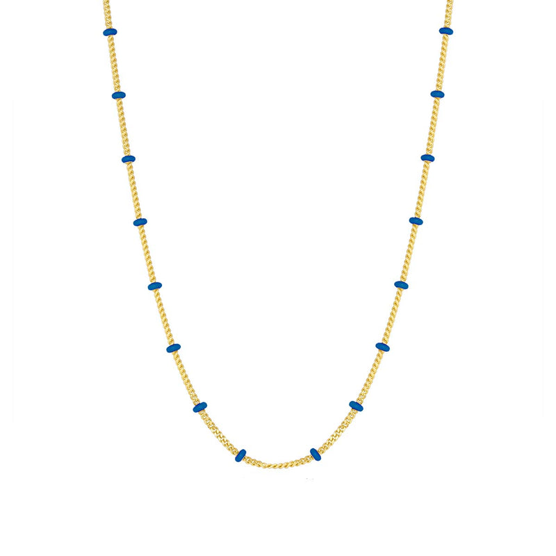 Beaded Enamel Chain