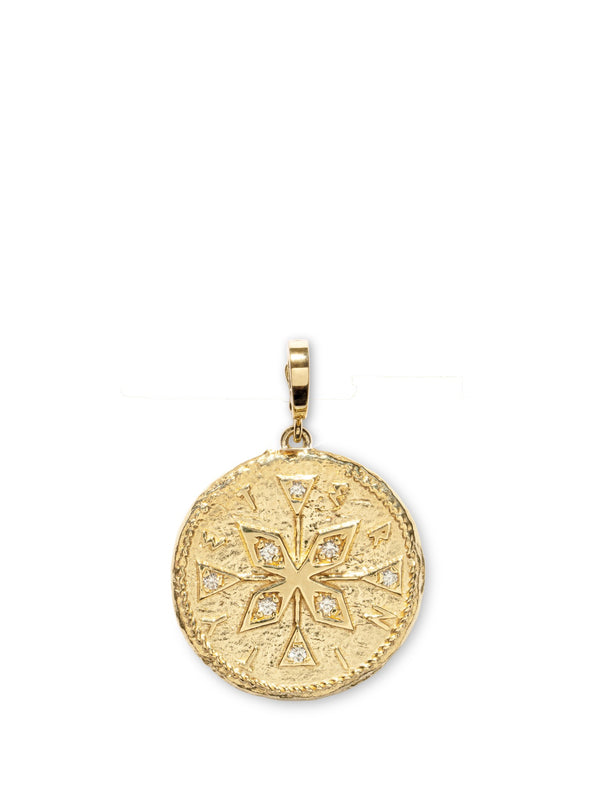 Large Compass Coin