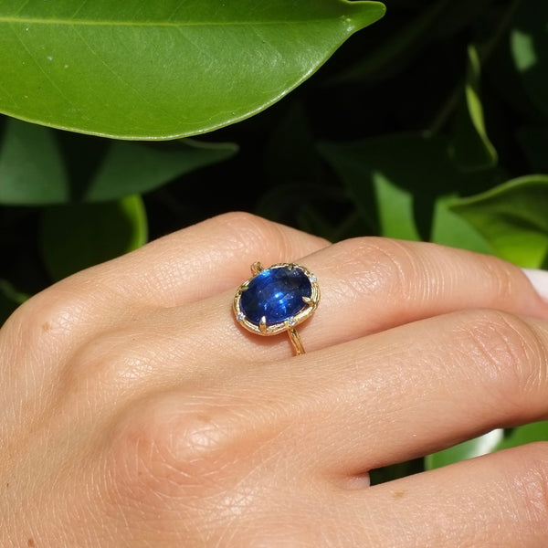 Royal Blue Sapphire Ring