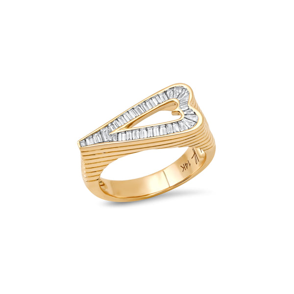 Grandsize Diamond Encrusted Heart