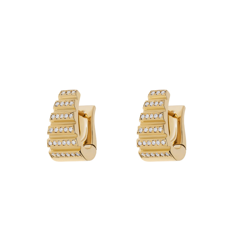 Large Escalier Hoops