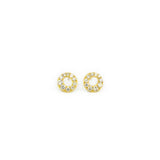 Micro Pave Halo Stud