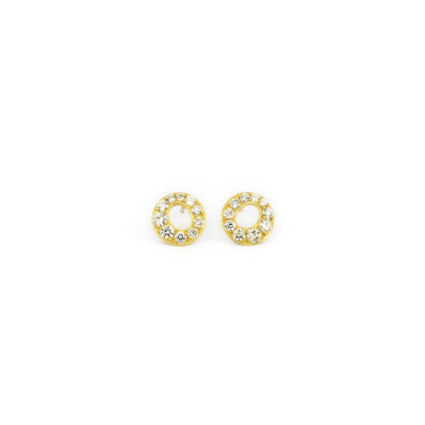 Micro Pave Halo Stud