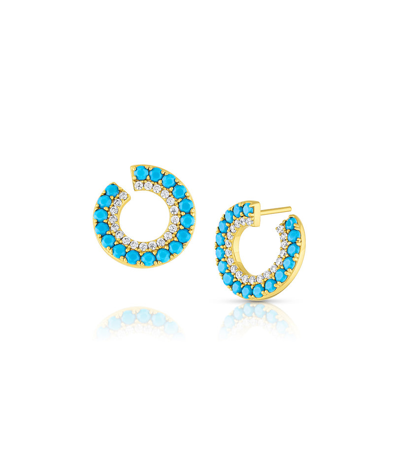 Juler's Row Front Facing Hoops
