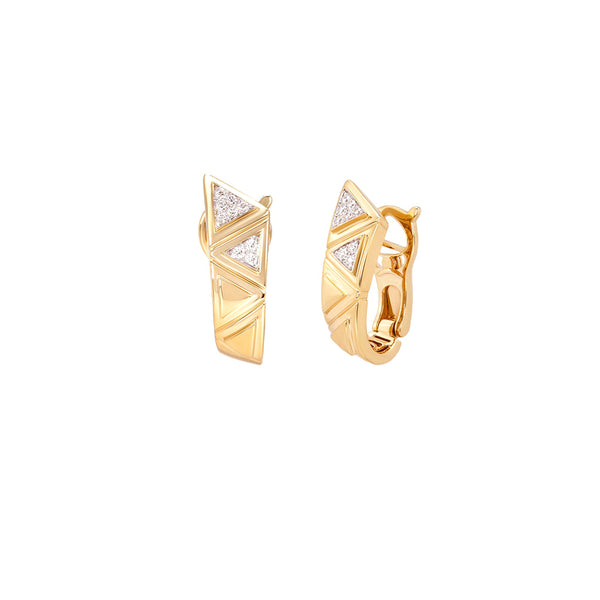 Triangolini Pave Earrings