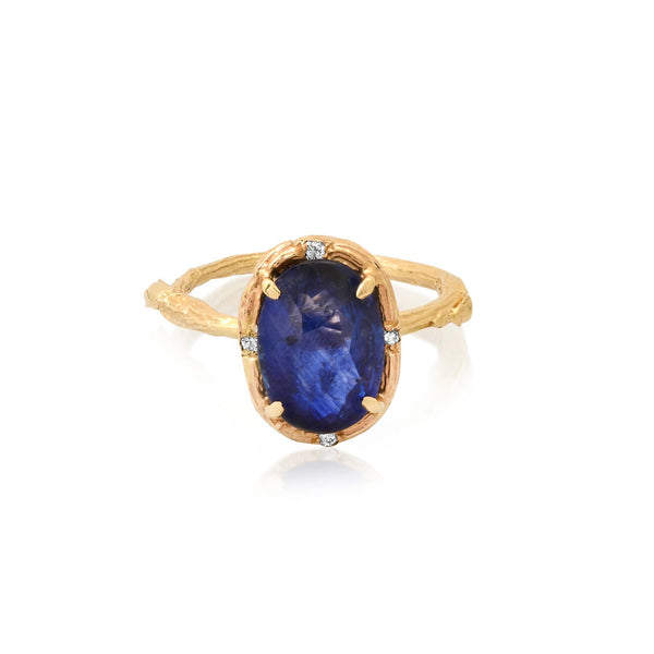 Royal Blue Sapphire Ring