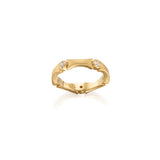 Gold Diamond Stability Ring
