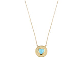 Turquoise Heart Necklace