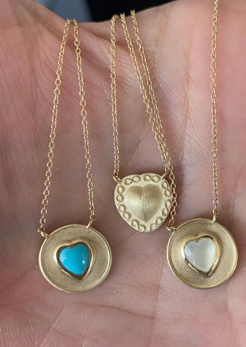 Turquoise Heart Necklace